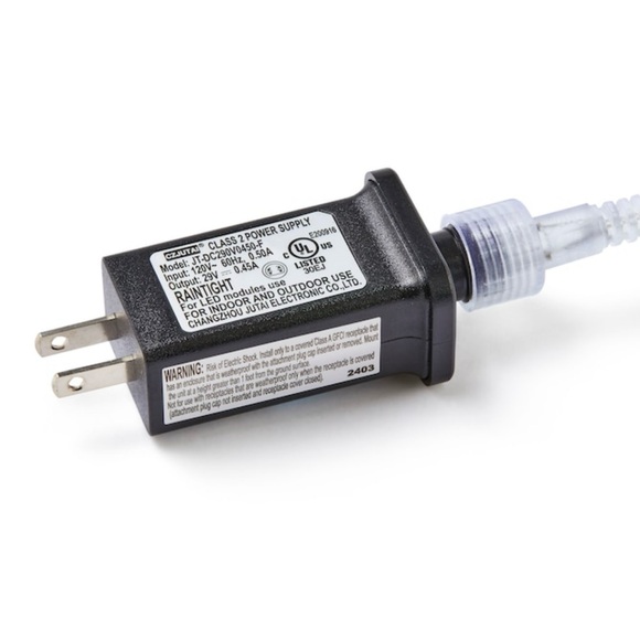 GE 9 Ct G-100 10.6-ft Warm White LED Plug-In Christmas Weddings Ornament Lights - Picture 6 of 7